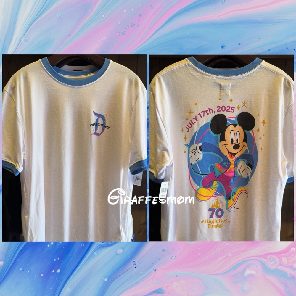 Disneyland 70th Anniversary Mickey Mouse Magic Key Ringer T-Shirt